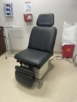 Pre-owned Midmark Ritter 230 Power Procedure Table Chair Black Top. Fixed Price $5000.00.
