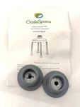 Oasisspace Rotating Shower Chair OS-28LBM-BC-BE62050-B Rubber Feet Ends. Fixed Price $8.00.
