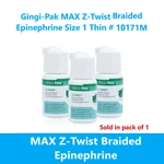 Gingi-pak Max Z-twist Retraction Cord Braided Impregnated Epi Size Thin 10171M. Fixed Price $24.88.
