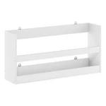 Furinno Hermite Multipurpose Wall Mounting Storage Shelf White. Fixed Price $45.87.