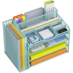 Docnest 4 Tier Mesh Desk Organizer With File Holder Multi-functional Paper Let. Fixed Price $48.83.