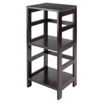 Winsome Leo Model Name 2 Tier Shelving Tall Espresso. Fixed Price $67.05.