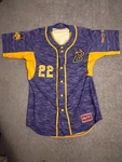 Game Issued Rawlings Waterloo Bucks X Uni Panthers Baseball Jersey Large. Fixed Price $49.99.