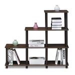 16107WN/BR Turn-n-tube Ladder Space Shelf Walnut/brown. Fixed Price $66.94.