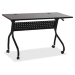 Lorell LLR60732 Training Table 48"X23.5" Espresso/silver. Fixed Price $322.67.