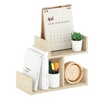 Furinno Hermite 3-SHELF Desk Organizer Bauhaus Oak. Fixed Price $25.00.