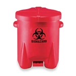 Eagle 943BIO Biohazard Step Waste CONTAINER,6 Gal. 4RF67. Fixed Price $89.65.