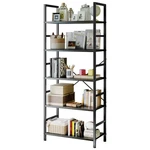 Sweetcrispy Shelf, 5 Tier Bookcase, Modern Tall For Garage Kit.... Fixed Price $55.22.