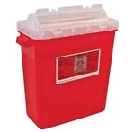 Case Of 12 Bemis Gallon Sharps Container With Rotating Lid 333030. Fixed Price $79.80.