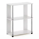 Furinno Etagere Bookcase Open Back White Oak Wood Vertical Orientation 3-SHELF. Fixed Price $47.14.