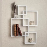 Danya B. Decorative Wall Mount Floating Intersecting Cube Accent White. Fixed Price $59.75.