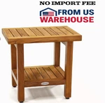 Aquateak The Original 18 Spa Shower Bench Shelf 340. Fixed Price $138.40.
