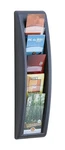 Paperflow Quick Fit Systems Wall Mounted Literature Display, 5 Pockets, Third Le. Fixed Price $63.21.