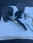 Midmark Ritter Articulating Knee Crutch Set 9A411001 / No Mounting Hardware. Fixed Price $450.00.