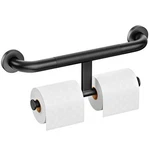 Fanhao Shower Grab Bar W/double Toilet Paper Roll Holder 18 Inch, 2-IN-1 Safe.... Fixed Price $49.49.