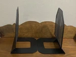 Universal Metal Mesh Bookends, 6.5" X 8.25", Black. Fixed Price $14.95.