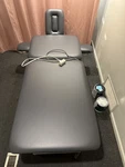 Triton DH-5 Electric Hi-lo Treatment Table With Cervical And Forearm Support. Fixed Price $699.00.