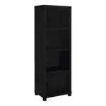 Coaster Jupiter 3-SHELF Wood Media Tower Bookcase With Storage Cabinet Black. Fixed Price $282.89.