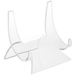 Plymor Clear Acrylic Double-scoop Display Easel, 5.875" H X 5.75" W 5.0625". Fixed Price $30.19.