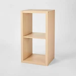 2 Cube Organizer Natural (anti-tip Anchoring Hardware)- Brightroom Set Racks. Fixed Price $26.99.