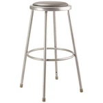 National Public Seating 6430 Round Stool,welded Tube LEG,GRAY,30"H 8CV72. Fixed Price $112.95.