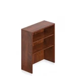 Offices Go Otg 36"W X 36"H Table Top 2-SHELF Bookcase Dark Cherry Laminate. Fixed Price $286.35.
