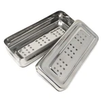 Instruments Box Perforated Stainless Steel Ce 7X3X1.5 Inch Surgical. Fixed Price $12.99.