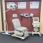 Exam Table Chairs For Sale Electric Hydraulic Umf 4011 With Graphite Upholstery. Fixed Price $3500.00.