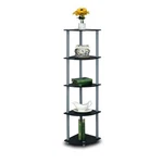 Furinno Durable 11.6 W X 57.7 5-SHELF Freestanding Shelving Unit. Fixed Price $44.79.