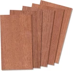 Sapele Wood Sheets 4X8 Inch, 1/8" Thick Lumber Board Solid Panel Veneer Blanks. Fixed Price $23.93.