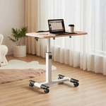Overbed Mobile Bedside Adjustable Height The W/wheels. Fixed Price $40.84.