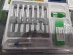 Prevest Denpro Fusion Combo 7X4GM Syr Light Cured Nano Hybrid Composite Kit. Fixed Price $86.23.