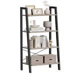 Vasagle Ladder 4TIER Bookshelf, Storage Rack, Bookcase With Steel Fram.... Fixed Price $54.73.