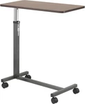Drive Medical 13067 Non Tilt Top Overbed Table, Silver Vein, Rolling Tray. Fixed Price $44.99.