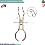 Endodontic Rubber Dam Brewer Clamp Forceps, Stoke, Dental Laboratory Instruments. Fixed Price $15.29.