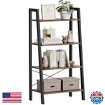 Vasagle Barnet Collection - Ladder Bookshelf Storage Rack Modern Bookcase. Fixed Price $60.72.