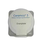CERAMCO3 Powder Bottle Of 28.4GM 1OZ. Overglaze By Dentsply Fastship 'k'. Fixed Price $27.59.