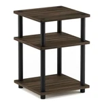Furinno Turn-n-tube Engineered Wood Multipurpose Shelf Columbia Walnut/black. Fixed Price $44.25.