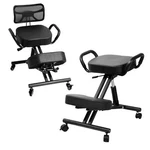 Kneeling Office Chair Ergonomic Home Seat Posture Back Stretch Rest. Fixed Price $70.44.