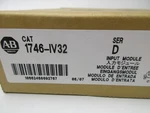 New Ab 1746-IV32 Industrial Drive Free Shipping Box Factory Sealed Plc. Fixed Price $134.00.