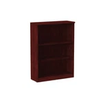 Alera Valencia Series Bookcase, Three-shelf, 31.75W X 14D 39.38H, Mahogany. Fixed Price $151.21.