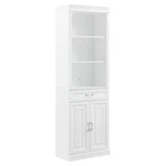 Crosley Furniture Stanton Traditional Wood/metal Storage Bookcase In White. Fixed Price $461.31.
