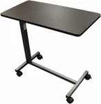 Drive Medical Non Tilt Top Overbed Table, Silver Vein. Fixed Price $57.00.