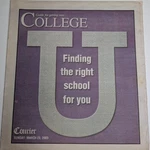 2003 Waterloo Cedar Falls Iowa Courier College Guide Uni Hawkeye Wartburg Ia. Fixed Price $12.23.