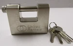 Branded Trailer Container Block Security Straight Shackle Padlock W/4 Keys. Fixed Price $27.95.
