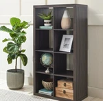 Better Homes & Gardens 8-CUBE Storage Organizer, Tobacco Oak. Fixed Price $107.59.