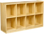 Block Storage Cabinet, Backpack Organizer Shelf, 8 Compartment Cube For. Fixed Price $321.99.