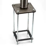Colourtree Stainless Steel Pole With Base Plate Height-adjustable Mounting Clamp. Fixed Price $49.99.