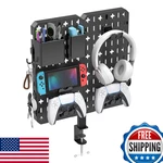 Kdd 7 In 1 Clamp-on Desk Pegboard No Drill Side Storage Phone Stand/pen. Fixed Price $48.41.