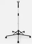 Sharps Pitch-it Sr #30006 Adjustable Double Hook Portable Rolling Iv Pole. Fixed Price $48.61.